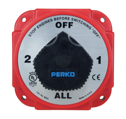 Perko Heavy Duty Battery Selector Switch 8603