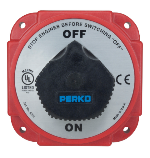 Perko Heavy Duty Battery Selector Switch 9703