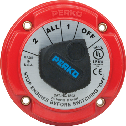 Perko Medium Duty Battery Selector Switch 8503