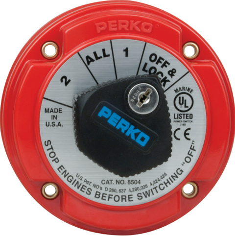 Perko Medium Duty Battery Selector Switch 8504