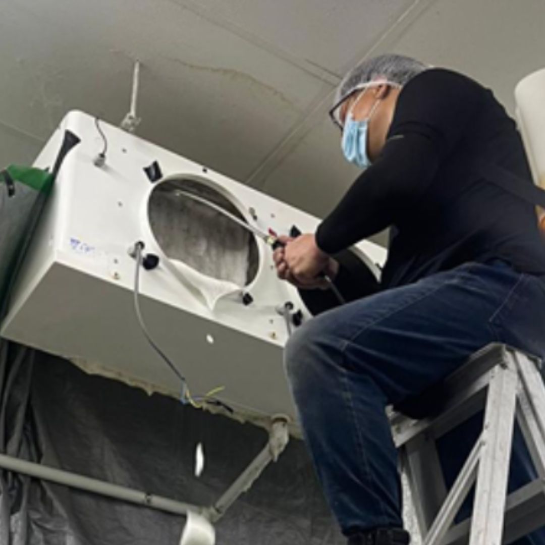 Chemical Wash Cold Room Evaporator