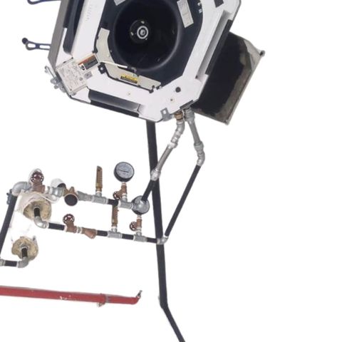 Chilled Water Ceiling Cassette Installation
