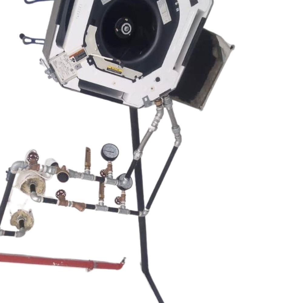 Chilled Water Ceiling Cassette Installation
