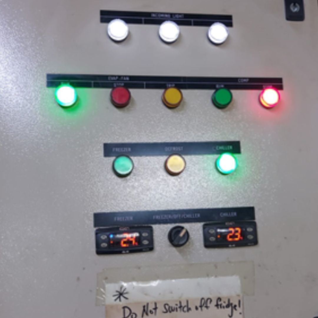 Design & Build Cold Room Control Panel