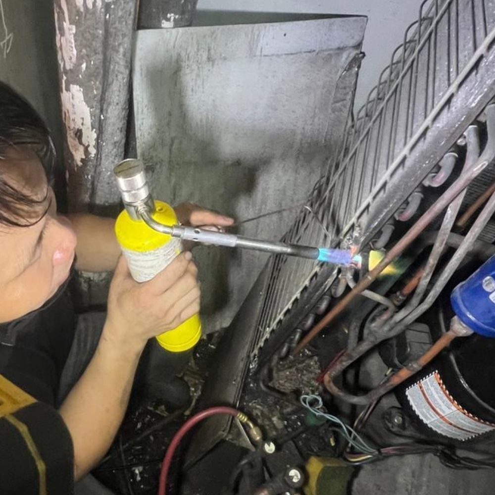 Process Chiller Condenser Brazing