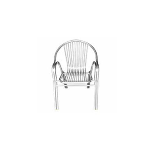 Aluminium Cafe Chair