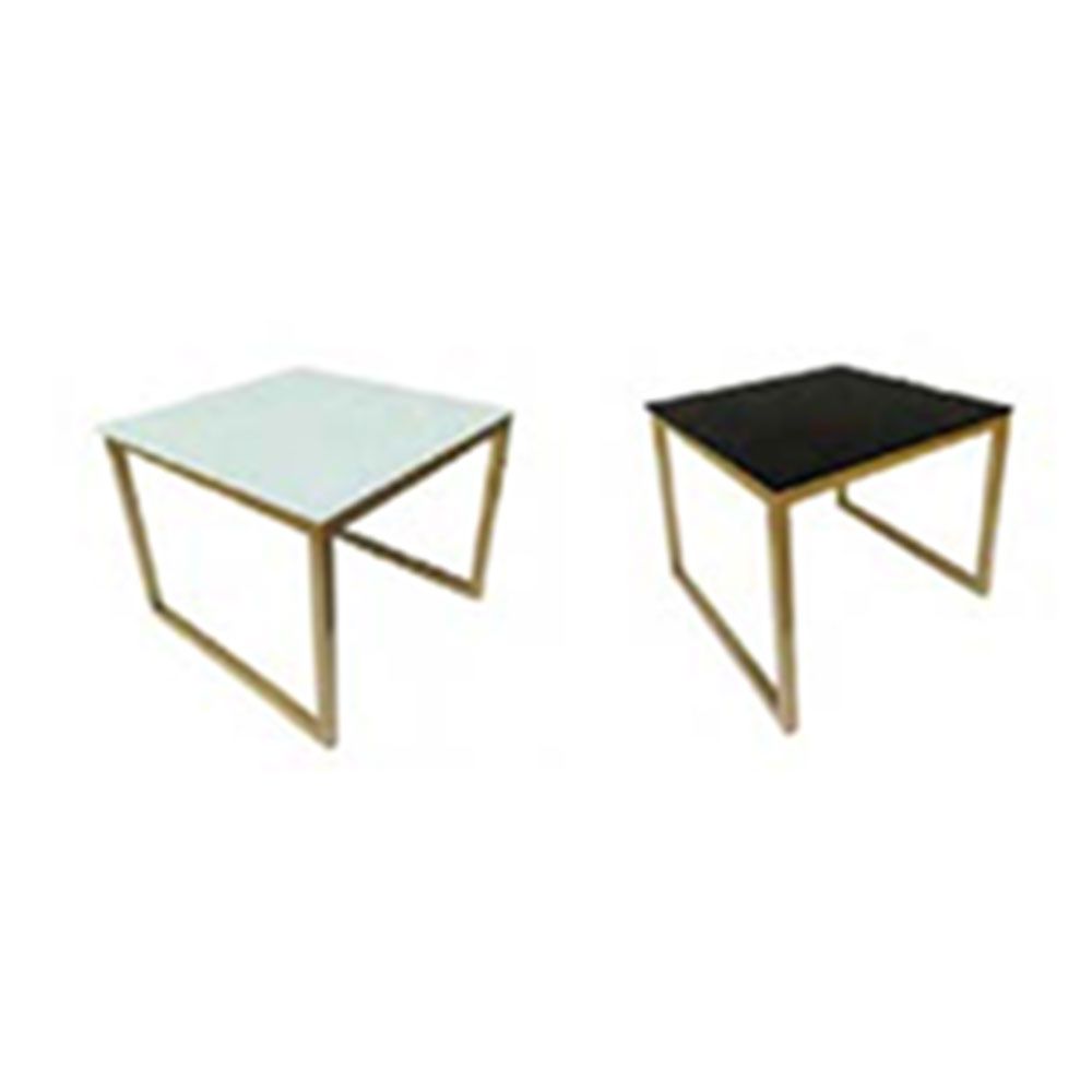 Gold Tat Side Table