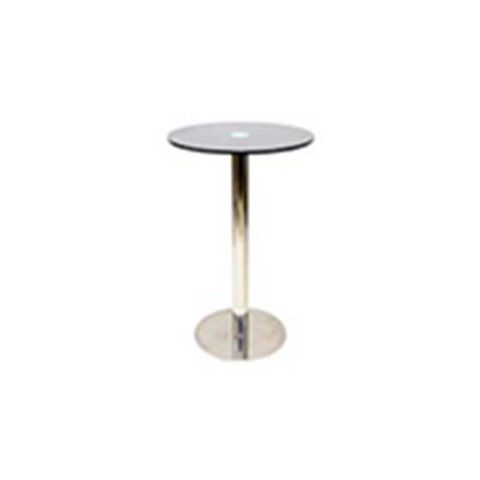 Round Glass Top Table