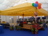 Yellow Gazebo Tentage