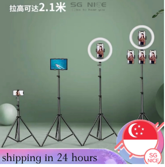 adjustment Tripod Stand With Ring Light