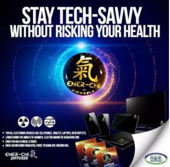 Aim Global Ener-Chi Anti Radiation Sticker 2 PIECES