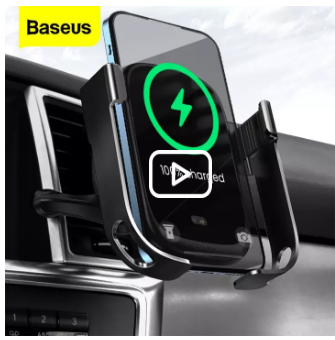 Car Phone Holder Wireless Charger