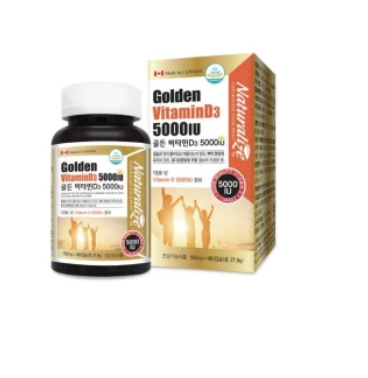 Naturalize Golden Vitamin D3 5000IU High Vitamin D