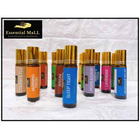 Pure Essential Oil Pre diluted Roll On 10ml