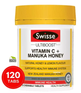 Swisse Ultiboost Vitamin C + Manuka Honey