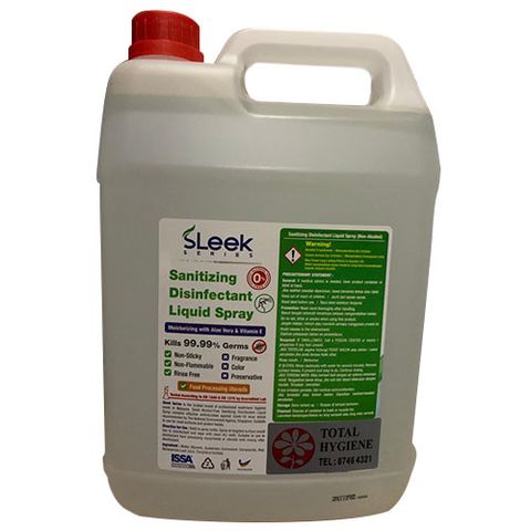 SLEEK Sanitising Disinfectant Spray (5 Litres)