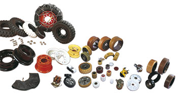Tyres, Wheels & Castors