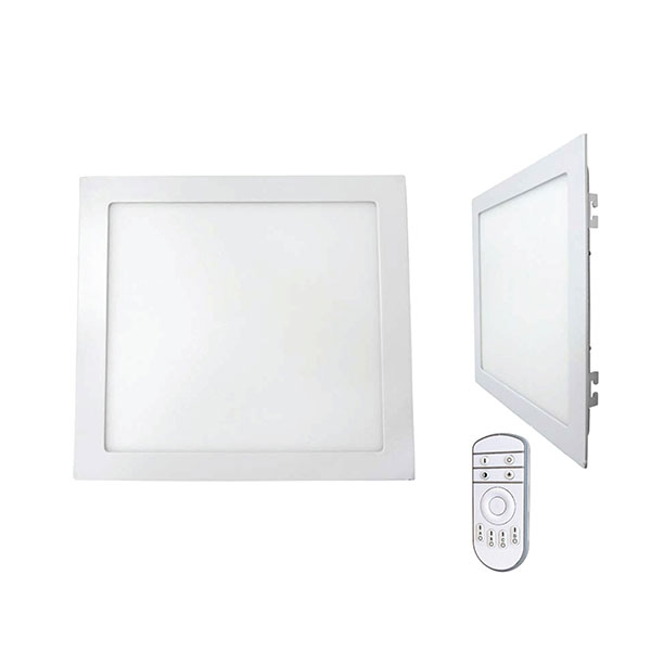 LED Panel Light Square With Remote Control (12W, 6 Inch)