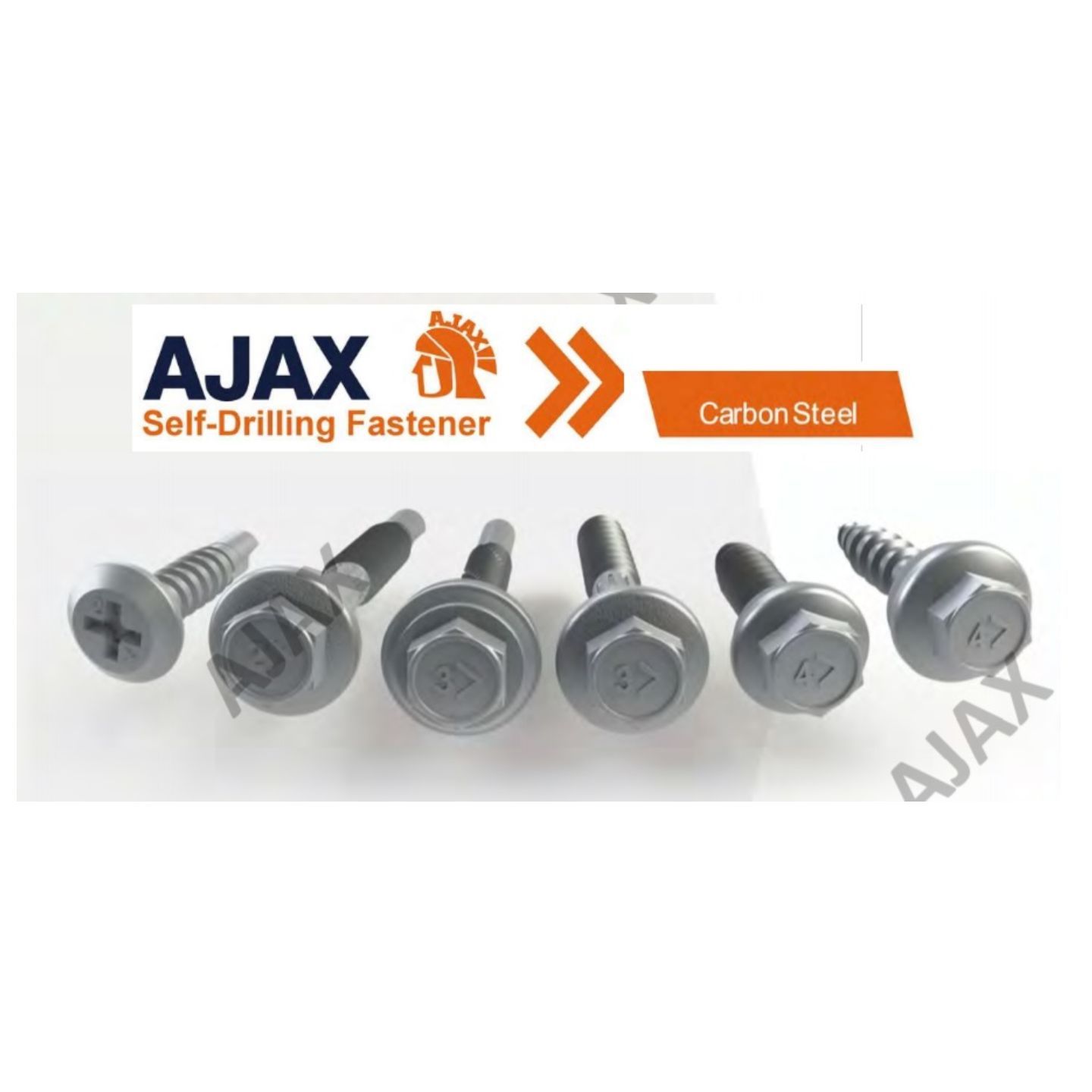 AJAX Carbon Steel Self-Drilling Screw (AS3566 CLASS 3) with a unique comformal coating technology