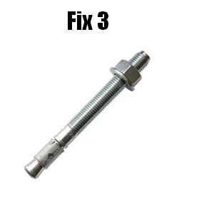 RAMSET Mechanical Anchor  FIX 3 For Non-Cracked Concrete ETA VERSION OPTION 7