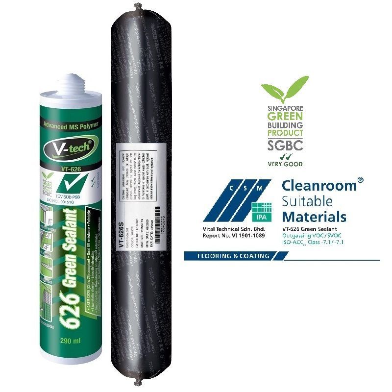 V-Tech MS Polymer Green Sealant - 600ml (SGBC Approved)