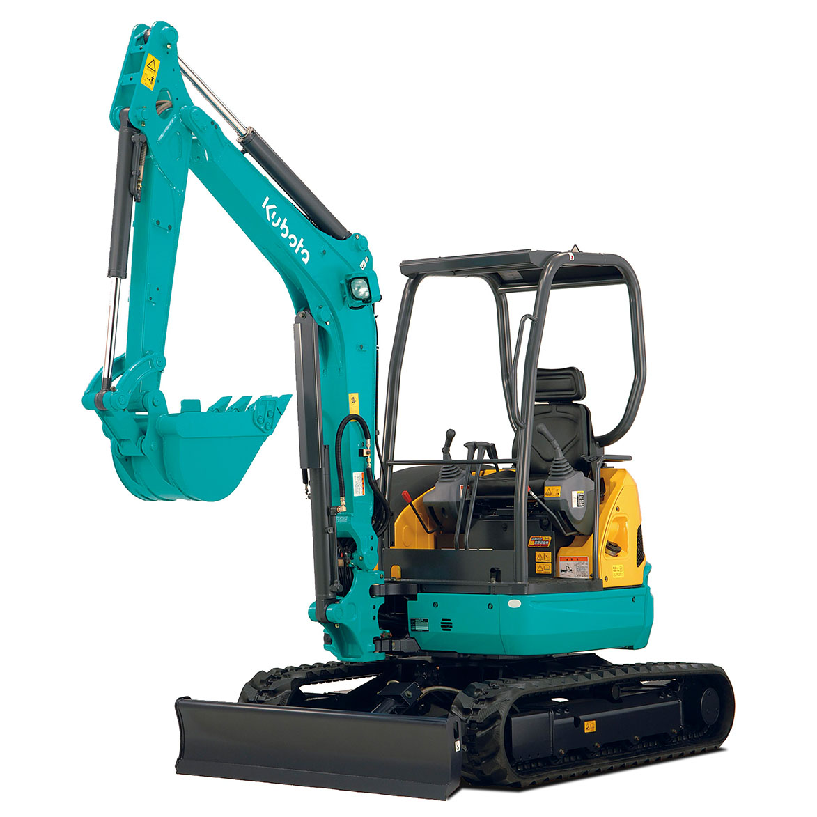 Миниэкскаватор. Kubota Compact Excavator. Миниэскаватор Кубота 3 тонны. Маленький экскаватор. Мини экскаватор на белом фоне.