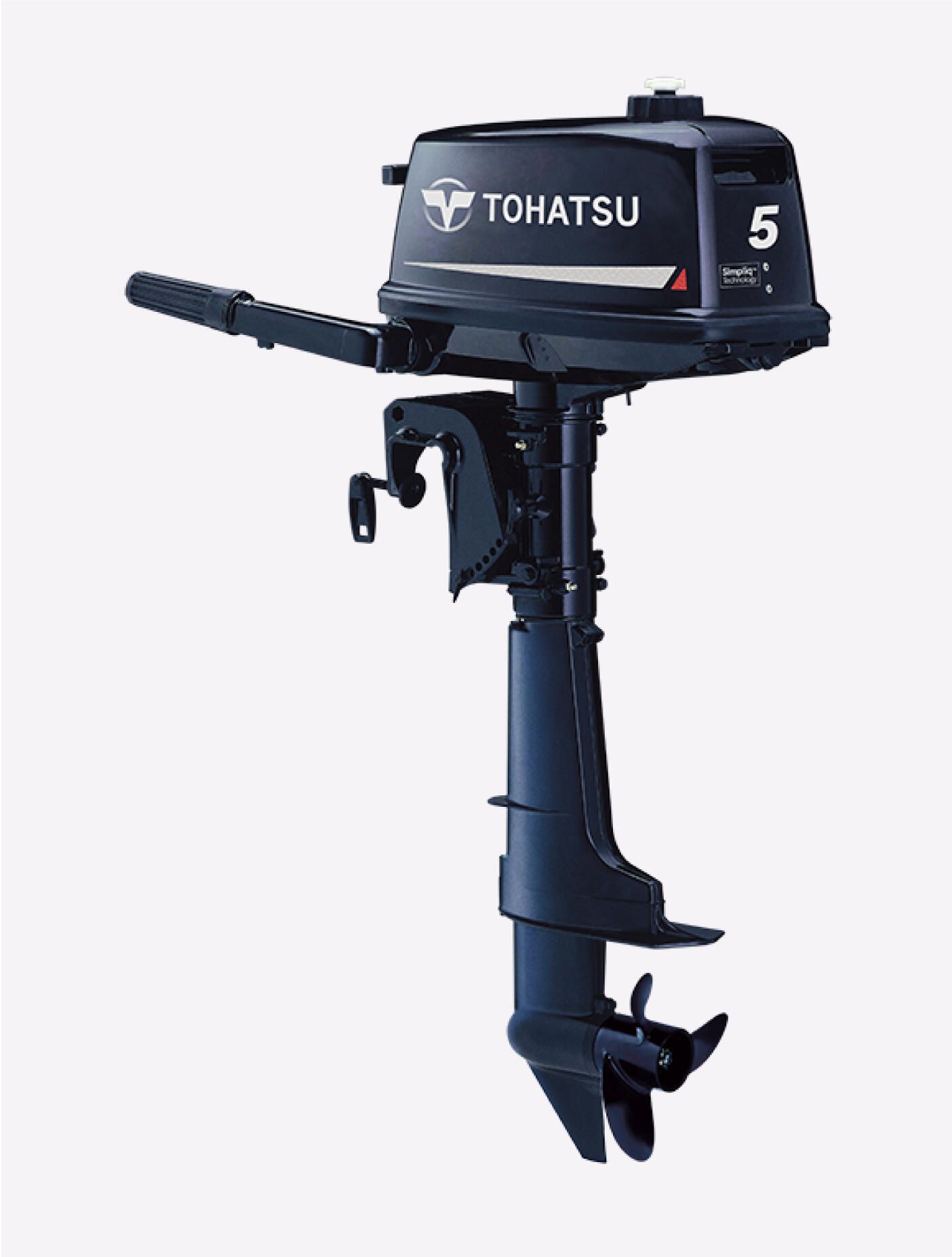 Tohatsu Outboard Motor M5BD (Portable)