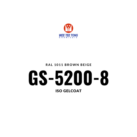 ISO Gelcoat GS-5200-8  RAL 1011 Brown beige