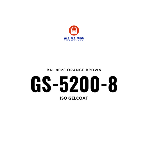 ISO Gelcoat GS-5200-8  RAL 8023 Orange brown