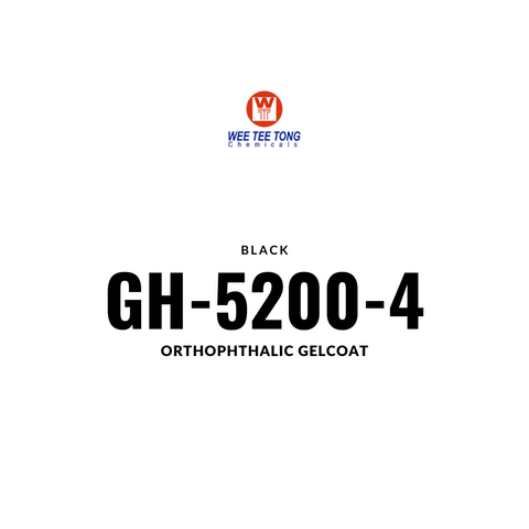 Orthophthalic Gelcoat GH-5200-4 Black