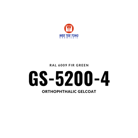 Orthophthalic Gelcoat GS-5200-4  RAL 6009 Fir green