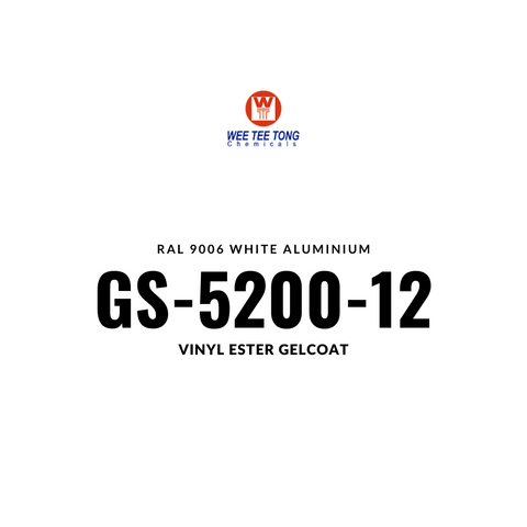 Vinyl Ester Gelcoat GS-5200-12  RAL 9006 White aluminium