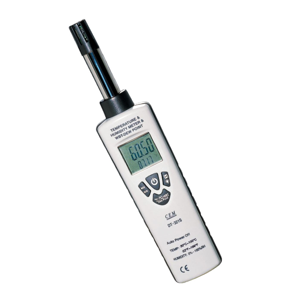 CEM DT-321S Digital Thermo-Hygro Meter