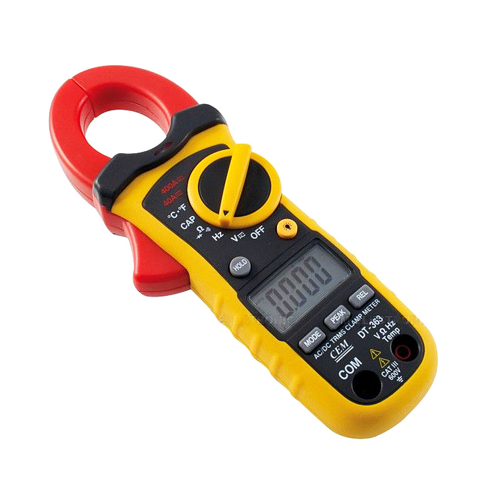 CEM DT-363 Compact AC/DC Auto-ranging Clamp Meters