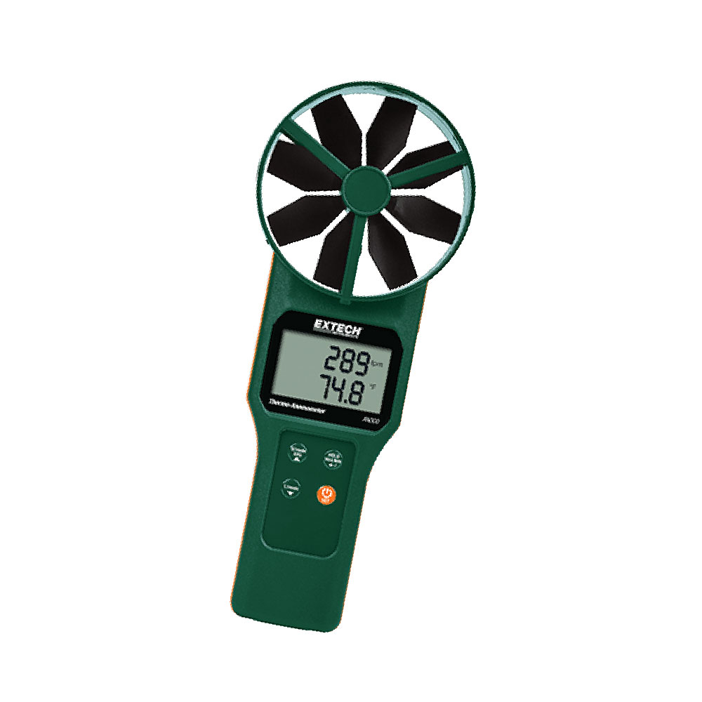 Extech AN300 Large Vane CFM/CMM Thermo-Anemometer