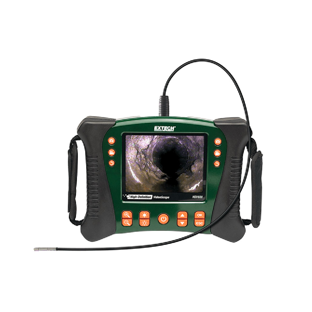 Extech HDV610 HD VideoScope Kit with 5.5mm Flexible Probe