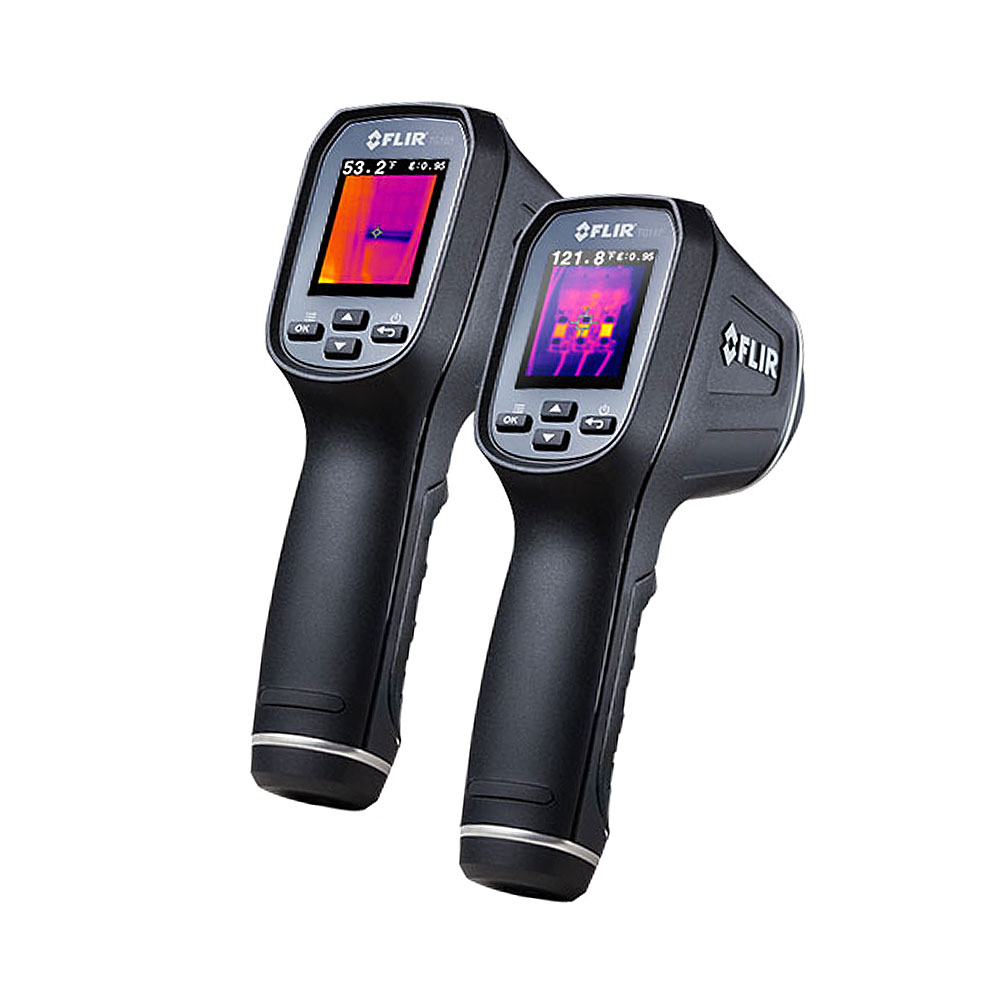 flir tg165 spot thermal camera with image storage