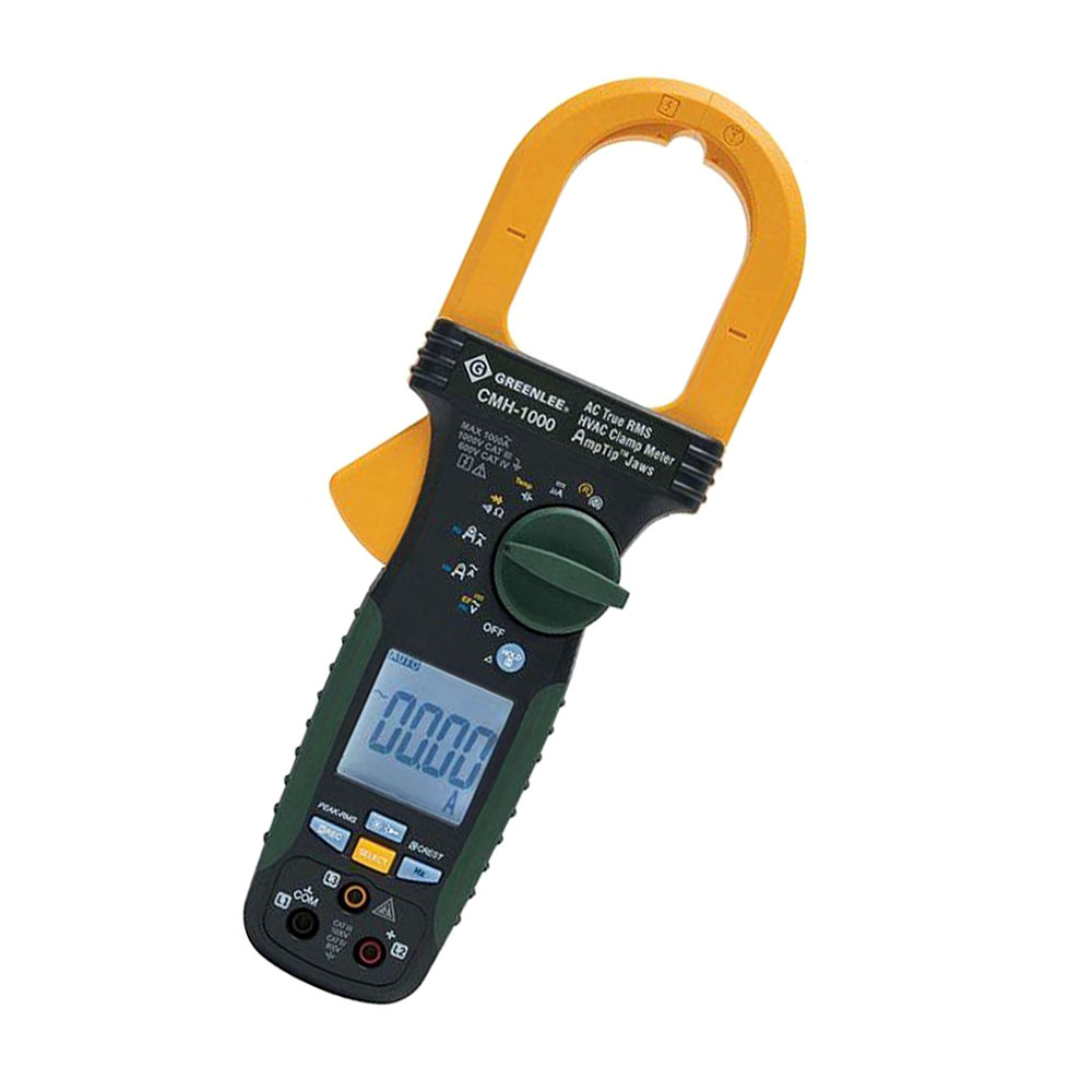 Greenlee CMH-1000 True RMS Clamp Meter, AC, 1000-Amp