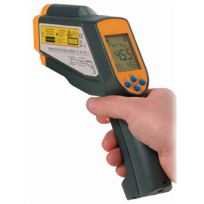 Lutron TM-969 Dual laser targeting + type K thermometer 1,000 °C