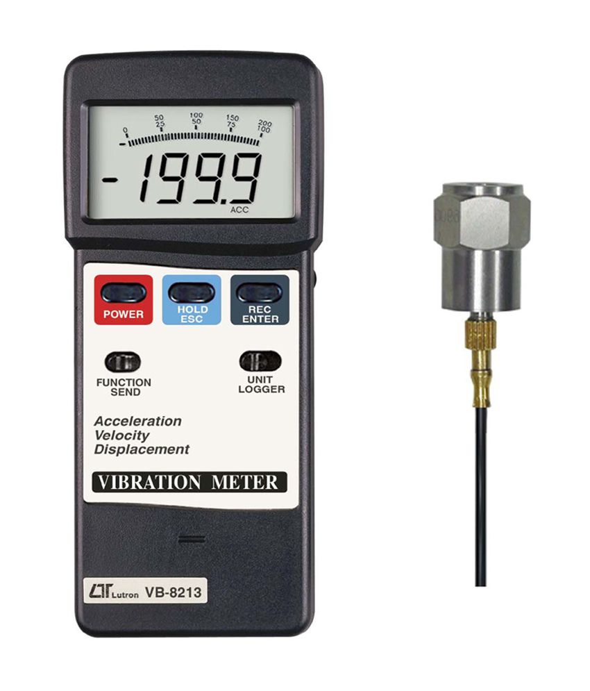 LUTRON VB-8213 Vibration Meter, Acceleration, Velocity, Displacement