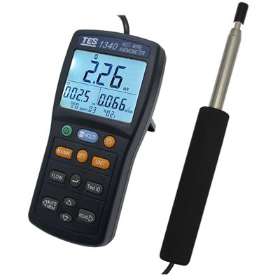 TES 1340 Hot Wire Anemometer