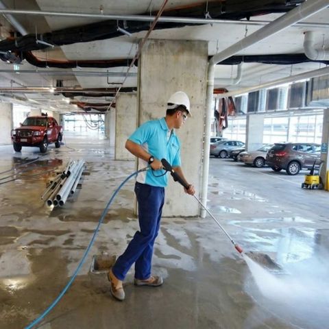 Car Park Cleaning & Jet Washing Service
