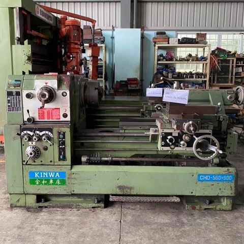 No.07 เครื่องกลึง Kinwa 6 ฟุต - มือ2