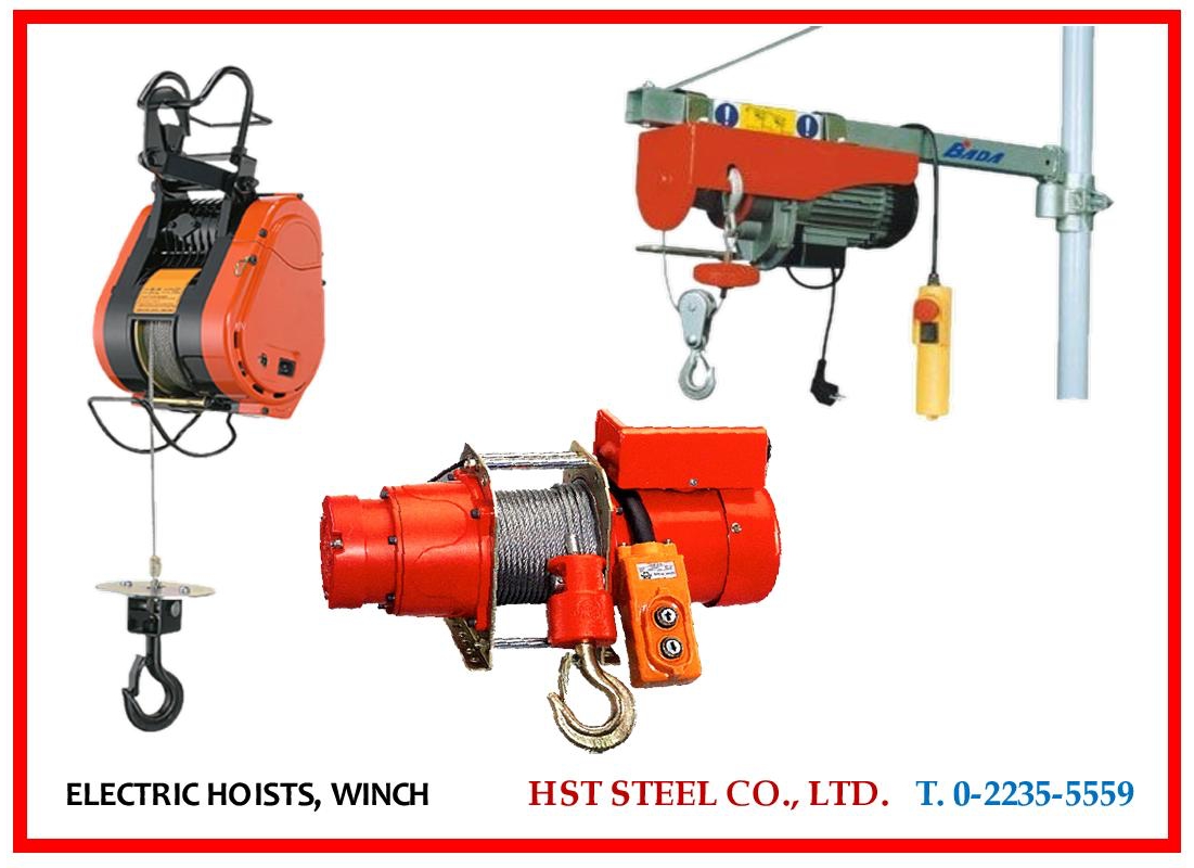 Electric Hoists and Winches