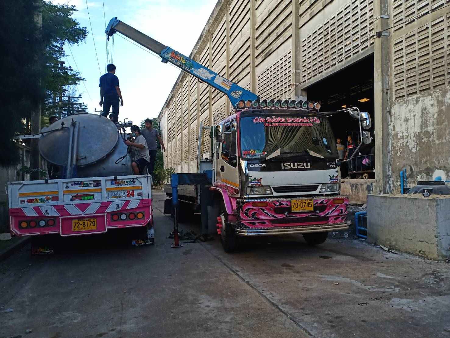 Hiab truck hire Chonburi