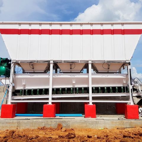 Precast concrete batching plants